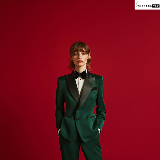 Green Women suit