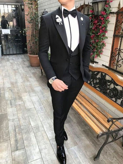 Back three piece suit
